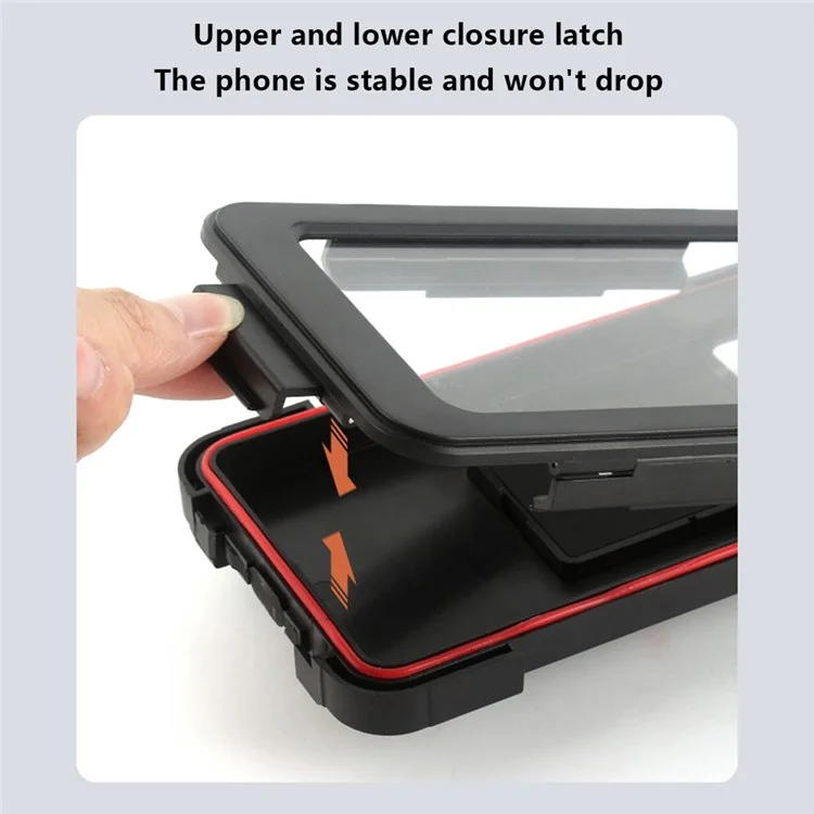 Support de téléphone vélo magnétique 2209 en plastique pour VTT