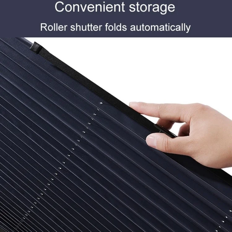 70x145cm Car Sunshade Interior Windscreen Sunshade Curtain Shade with 6 Suction Cups