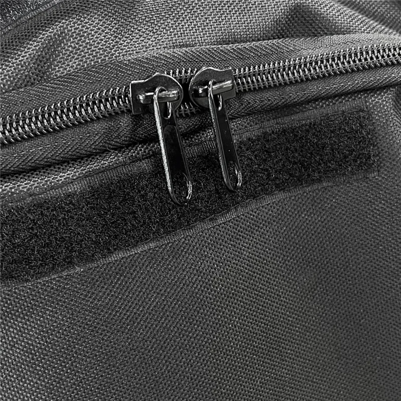 Sac de coffre de voiture pliable en tissu Oxford 600D pour le camping en plein air, 135 * 51 * 51 cm - Noir