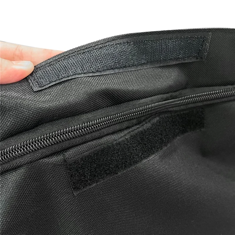 Sac de coffre de voiture pliable en tissu Oxford 600D pour le camping en plein air, 135 * 51 * 51 cm - Noir