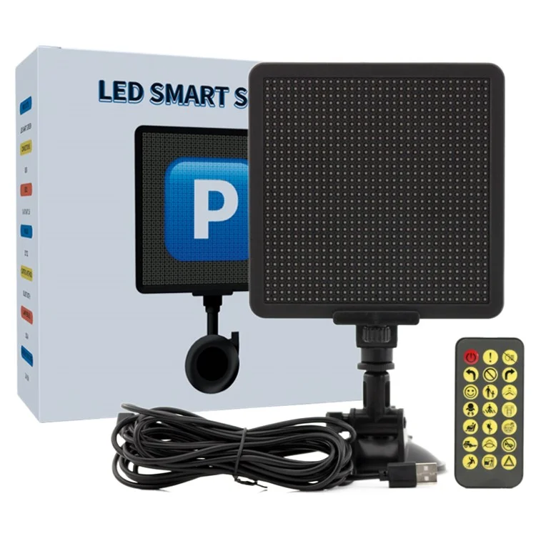 Schermo di visualizzazione dei pixel P32SR Smartphone App Control 32x32 Pixel LED Car Sign LED Screen