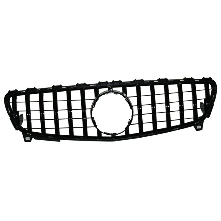 WINAUTO Pour la nouvelle classe A W176 2016-2018 Style GT Grille d'entrée d'air avant Grille de protection - Noir