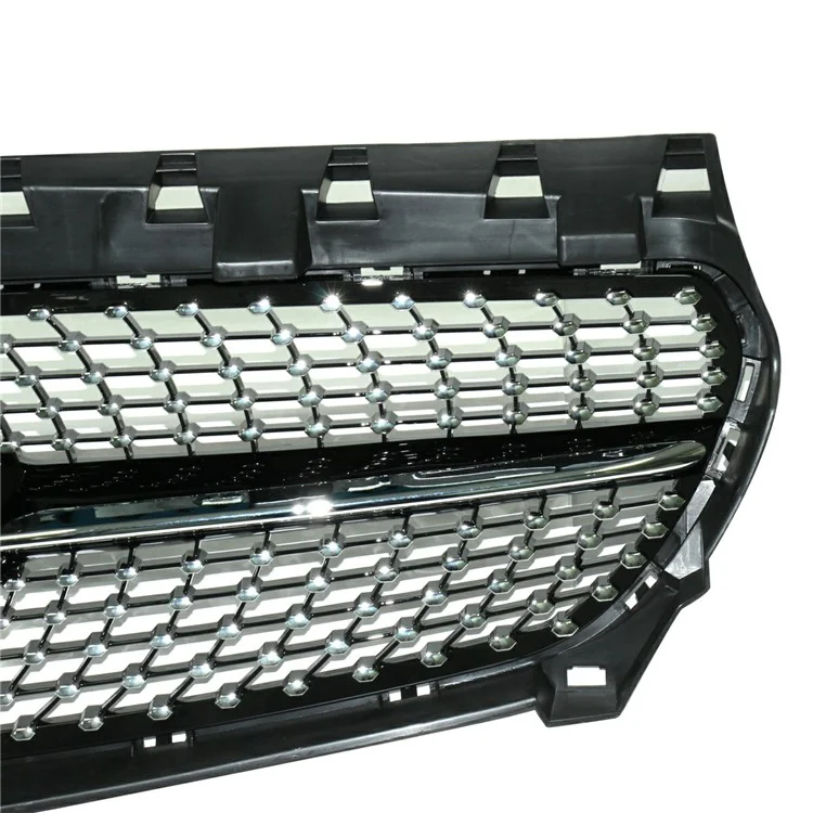 WINAUTO Pour CLA Class W117 2013-2015 Grille frontale de voiture en ABS étanche