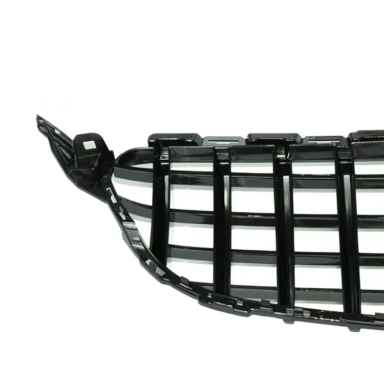 WINAUTO Pour Nouvelle Classe C W205 2014-2018 Grille d'entrée d'air avant de style GT avec trou de caméra