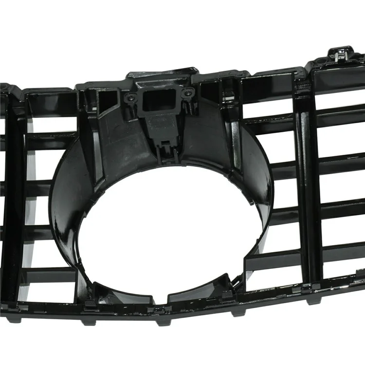 WINAUTO Pour Nouvelle Classe C W205 2014-2018 Grille d'entrée d'air avant de style GT avec trou de caméra
