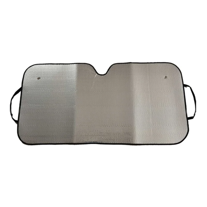 70x138 cm bil forrude solskærm med mønstertryk, UV-beskyttelse, forrude solafskærm - Kat