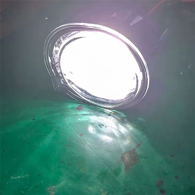 For Toyota Highlander 2024 1 Pair Car White LED Fog Lights Waterproof Working Lamp Bezel Assembly Kit