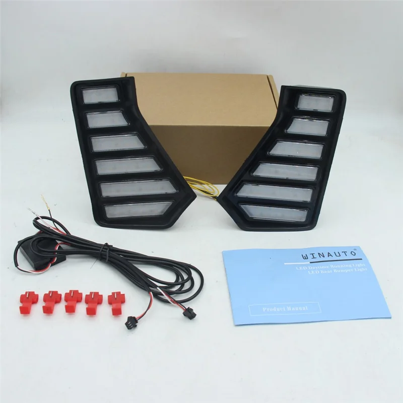 Para Toyota Tacoma 2024 1 Par de Carro DRL DRL Light Brilha Dia Dia Dia Rançar Lâmpada de Neblina