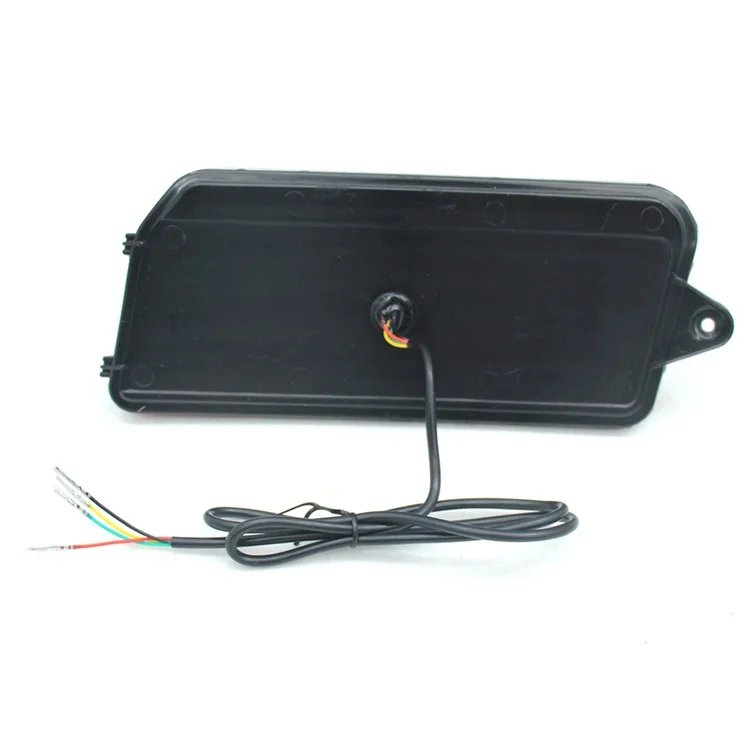 Pour Grand Cherokee 2005-2010 1 Paire Voiture Arrière Pare-chocs Clair LED Rouge DRL Turn Signal Lampe de Freinage - Rouge