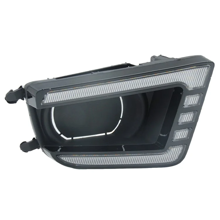 For Toyota Tacoma 2012-2015 1 Pair Car DRL Light Bright White+Yellow LED Turn Signal Fog Lamp