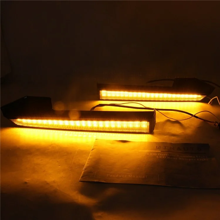 Für Toyota Tacoma 2012-2015 1 Paar Auto Scheinwerfer Untere Schläfe LED DRL Licht Signallampe