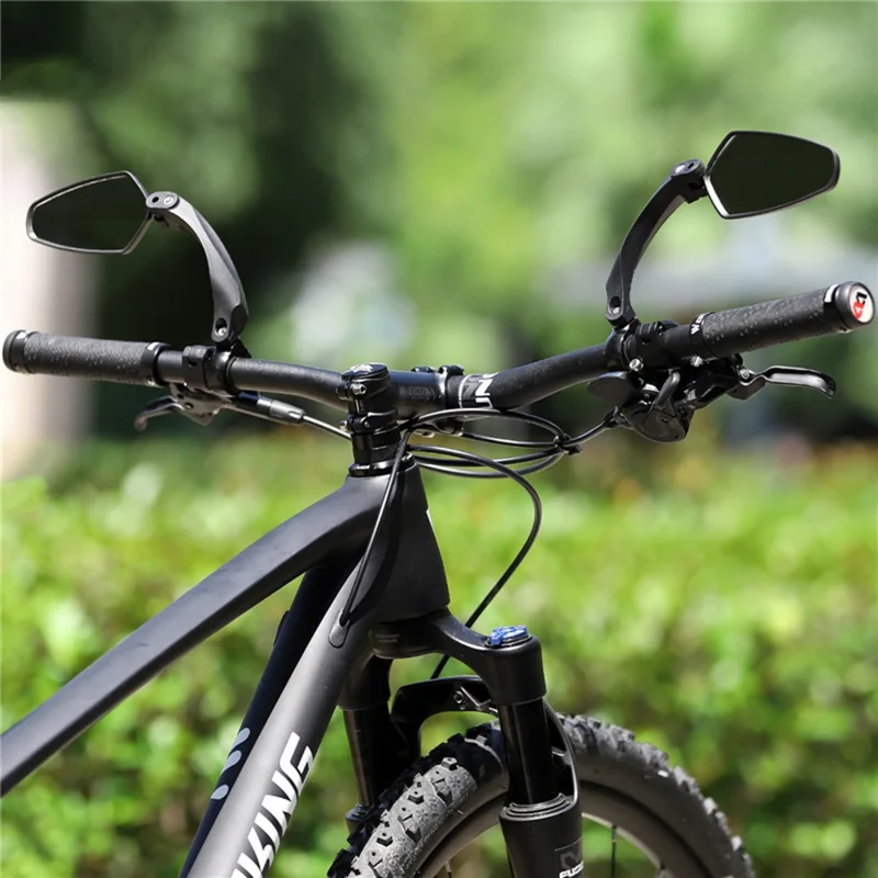 WEST BIKING 1Pc YP0720033 Electric Bike Rearview Mirror HD Adjustable Angle for Bicycle Handlebar - Left