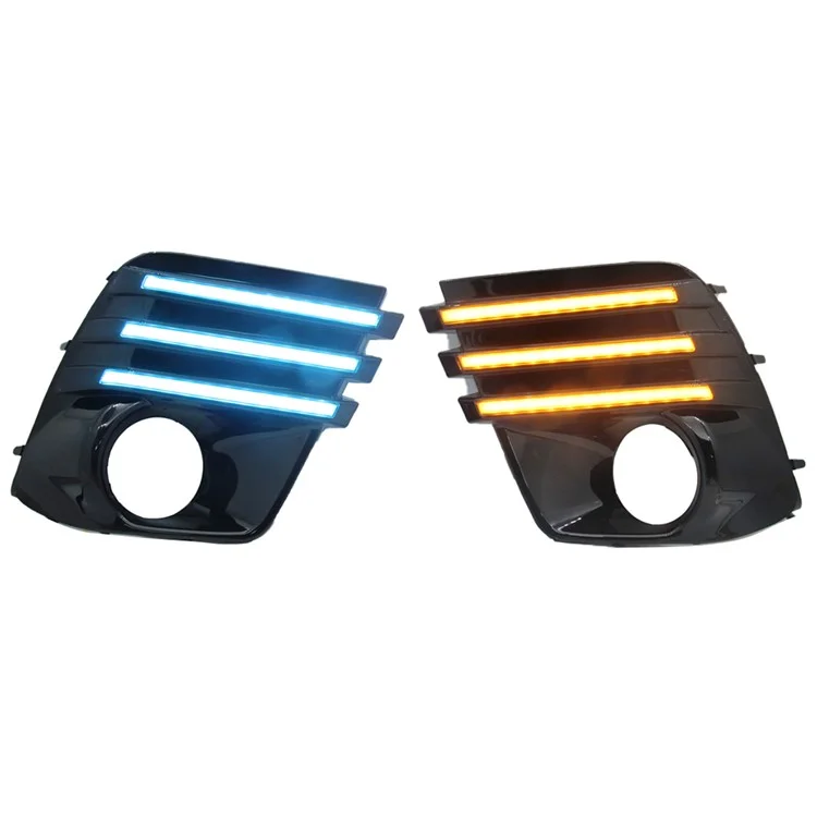 For Subaru Forester 2019-2022 1 Pair Car Light Three Color LED Running Turn Signal Lamp