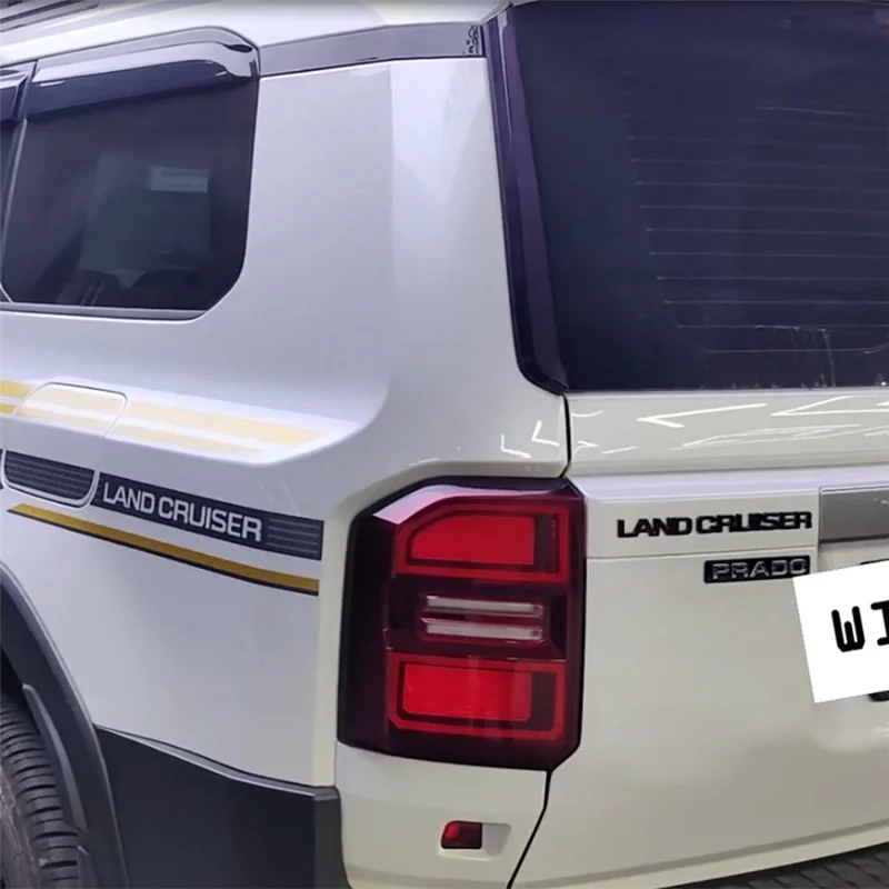 WINAUTO MCR1008AS Para Prado 2024 Luces de Pilar LED para Coche con Señal de Giro Dinámica y Lámpara de Freno