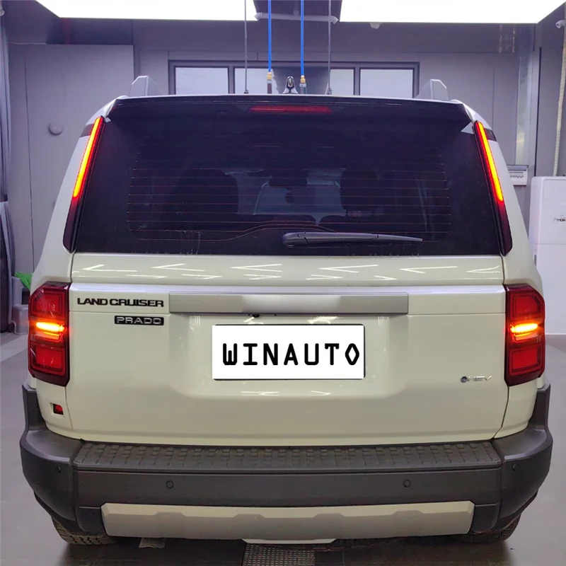 WINAUTO MCR1008AS Para Prado 2024 Luces de Pilar LED para Coche con Señal de Giro Dinámica y Lámpara de Freno