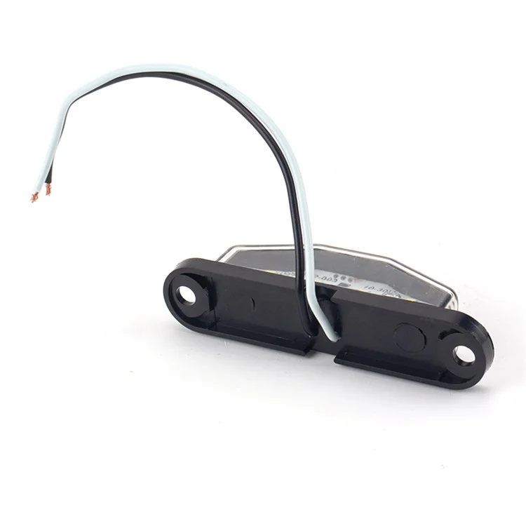 Kit de feux arrière à 10 LED A4135 pour camion de 12 V, remorque, véhicules Ensemble de feux de direction résistant à l'eau avec câble à 5 noyaux de 8 m / feu de position / feu de plaque d'immatriculation - Type F Set