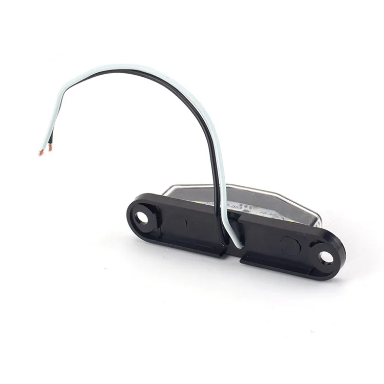 A4134 Kit de Feux Arrière Imperméable à 10 Led Pour Camion 12v, Remorque, Véhicules Tourne le Signal Avec un Câble de 8 m de 5 Mètres / Attaches de Câble / Éclairage de la Plaque D'immatriculation - Type E Set