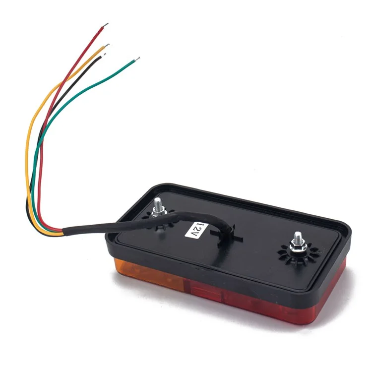 A4086 Kit de Feux Arrière de la Remorque à 10 Led Pour Véhicules de Camion 12V Tiraning Signal de Virage Avertissement Avec un Câble de 8 m de 5 Mètres - Tapez un Ensemble