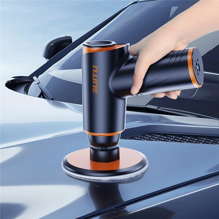 SUITU ST-6602 100W Politriz Cordless para Carro Máquina de Enceramento Removedor de Arranhões Dispositivos de Beleza Veicular Universal
