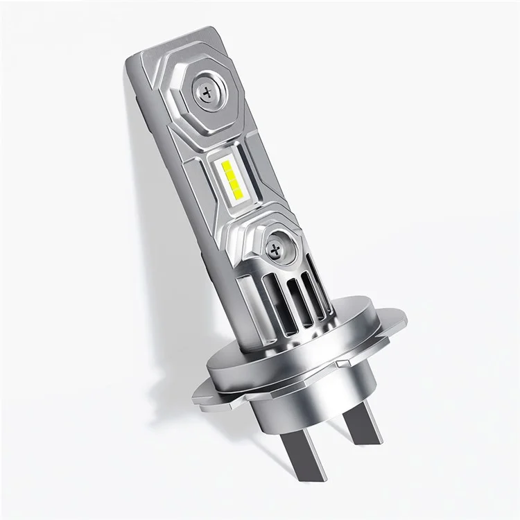 HAIZG 2Pcs H7 Car LED Head Lamp Bulbs 10000LM 50W Aviation Grade Aluminum LED Headlight