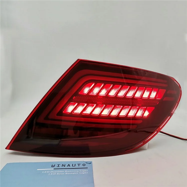 WINAUTO 1 Paire Pour W204 Classe C 2007-2014 Feu Arrière LED Multifonction Clignotant