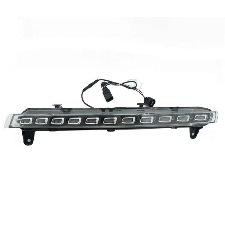 WINAUTO MCL065BMY For Q7 2006-2009 1 Pair LED Daytime Running Light Car Turn Signal Lamp