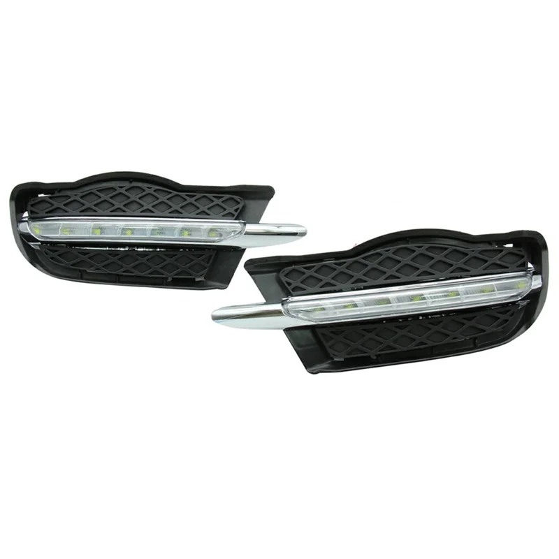 WINAUTO MCL096A 2PCS LED Lights Daytime Running Lamps for W204 2008 2009 2010 C200 C260 C300