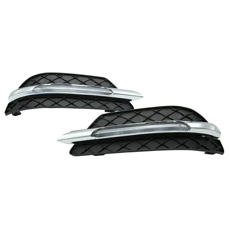 WINAUTO MCL096C 2PCS LED Lights Daytime Running Lamps for W204 2011-2012, C200, C260, C300