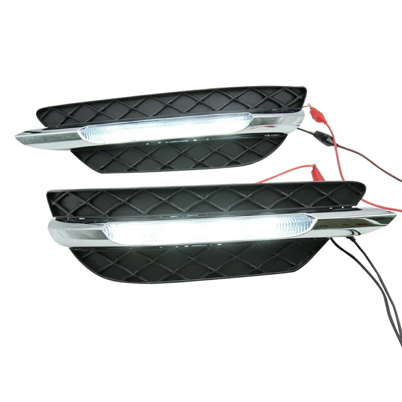 WINAUTO MCL096C 2PCS LED Lights Daytime Running Lamps for W204 2011-2012, C200, C260, C300
