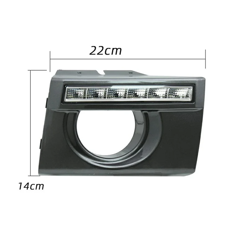 WINAUTO 1 Pair IP67 Waterproof LED Daytime Running Lights for Hyundai Tucson 2005-2009