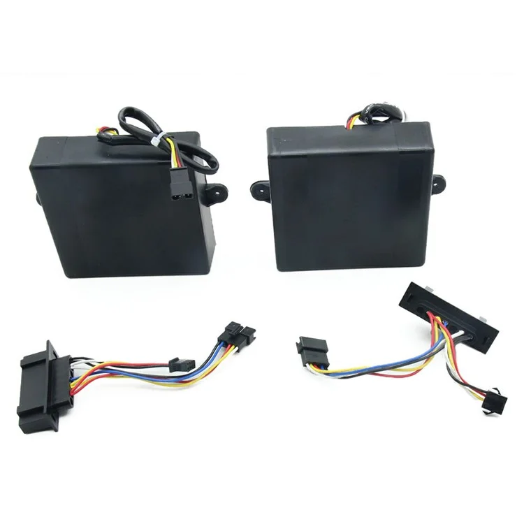 WINAUTO 2Pcs Car LED Feux arrière pour GLK 2007-2015 Multi-fonction Clignotant - Noir transparent