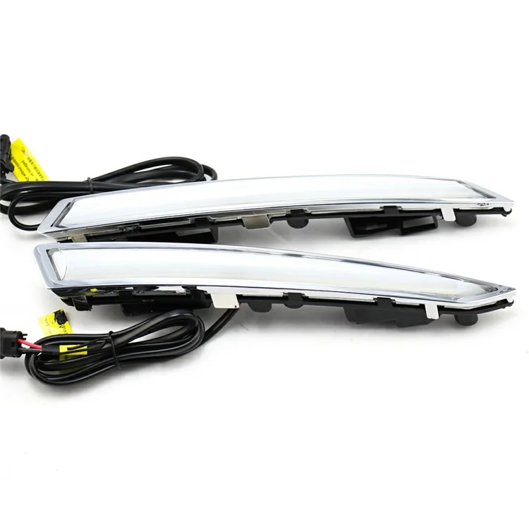 WINAUTO Para Ford Kuga / Escape 2013-2015 1 Par de Luces LED DRL Impermeables para Conducción Diurna