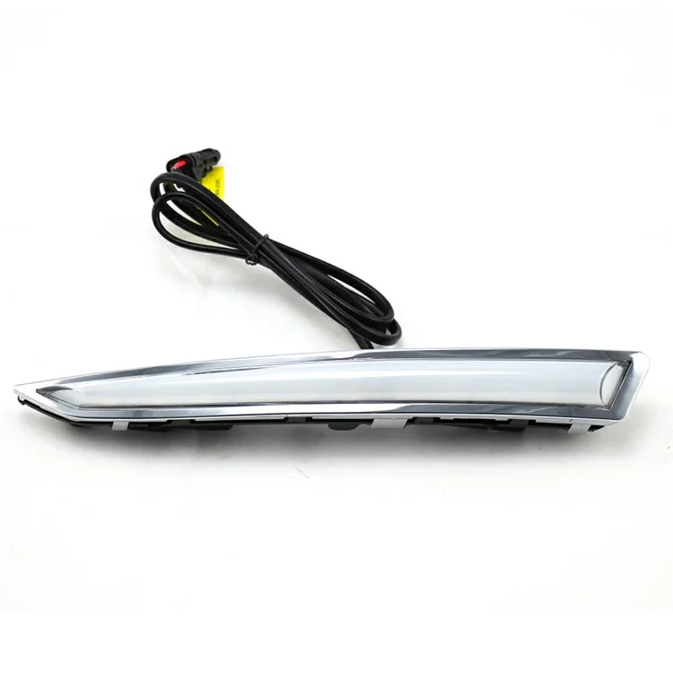 WINAUTO Para Ford Kuga / Escape 2013-2015 1 Par de Luces LED DRL Impermeables para Conducción Diurna
