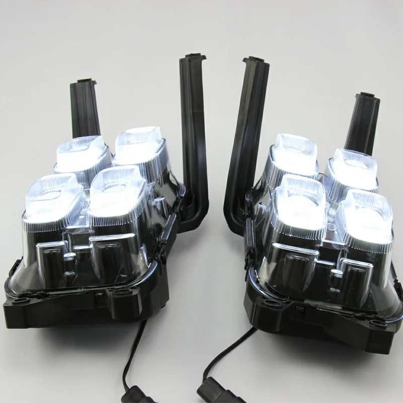 WINAUTO dla Kia KX5 / ACE 2015-2017 1 Para lamp do jazdy dziennej Wodoodporne światła LED DRL