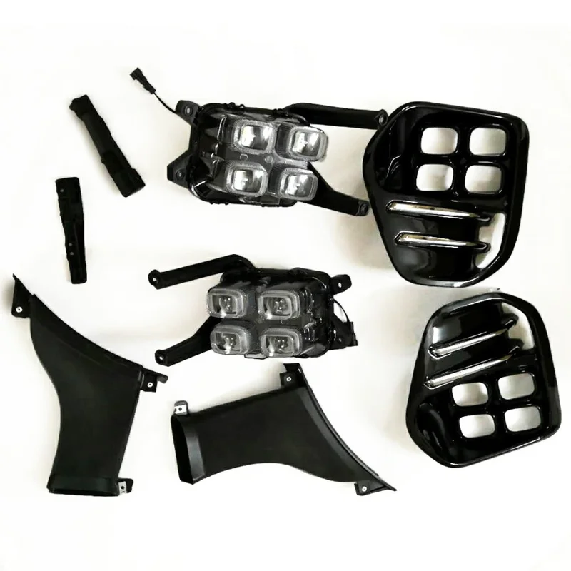 WINAUTO dla Kia KX5 / ACE 2015-2017 1 Para lamp do jazdy dziennej Wodoodporne światła LED DRL