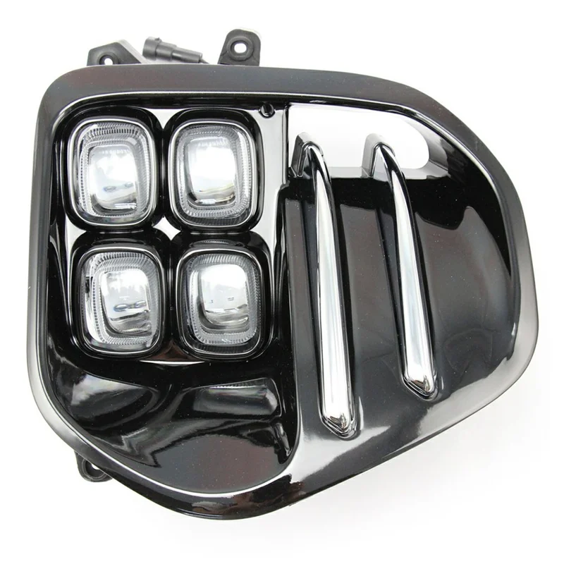 WINAUTO dla Kia KX5 / ACE 2015-2017 1 Para lamp do jazdy dziennej Wodoodporne światła LED DRL