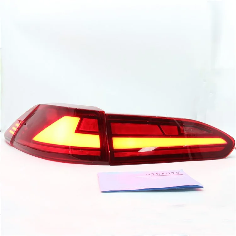 WINAUTO 2Pcs LED Feu Arrière Voiture Feu Arrière pour Toyota Frontlander / Corolla Cross 2022 Feu Clignotant - Rouge