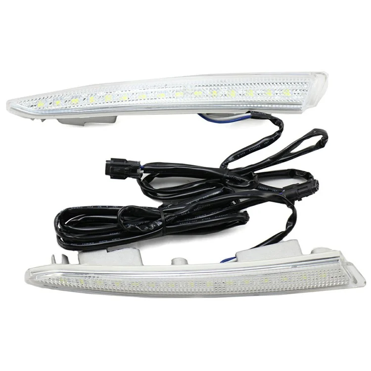 WINAUTO Für Ford Kuga / Escape 2013-2015 1 Paar Auto DRL-Leuchte Wasserdichte LED-Tagfahrleuchte