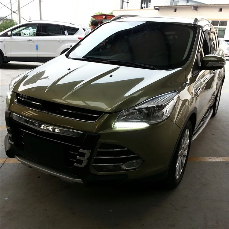 WINAUTO Für Ford Kuga / Escape 2013-2015 1 Paar Auto DRL-Leuchte Wasserdichte LED-Tagfahrleuchte