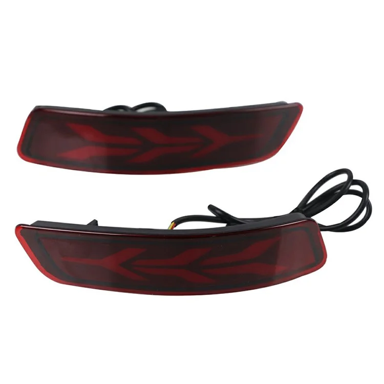 WINAUTO 2 Pièces Feux de Gabarit LED Arrière pour Toyota Corolla 2014-2018 Feu de Freinage Multifonction 