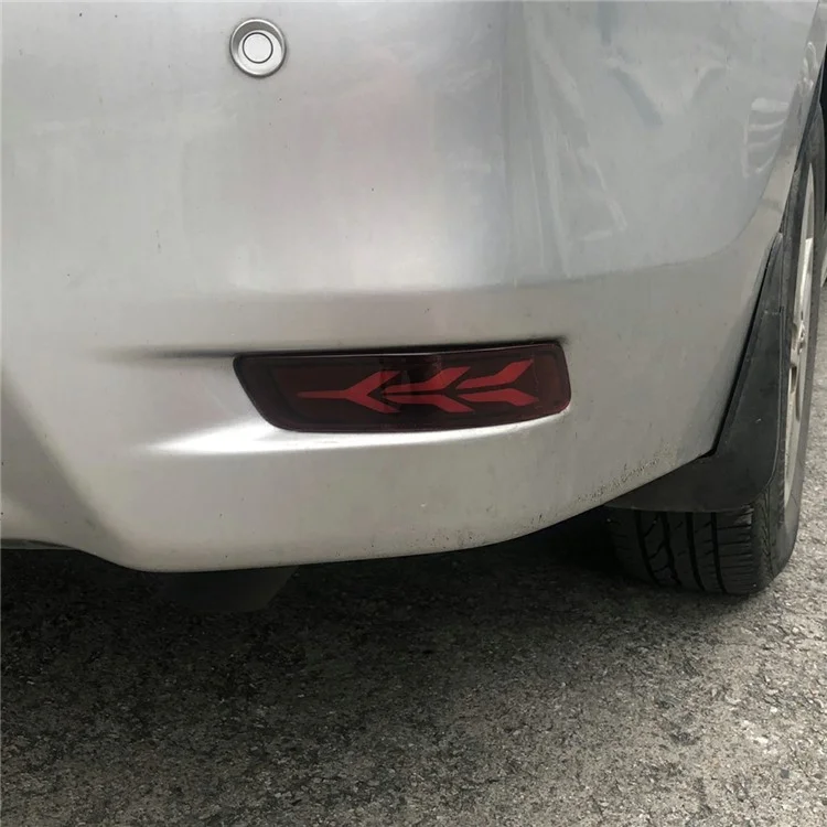 WINAUTO 2 Pièces Feux de Gabarit LED Arrière pour Toyota Corolla 2014-2018 Feu de Freinage Multifonction 