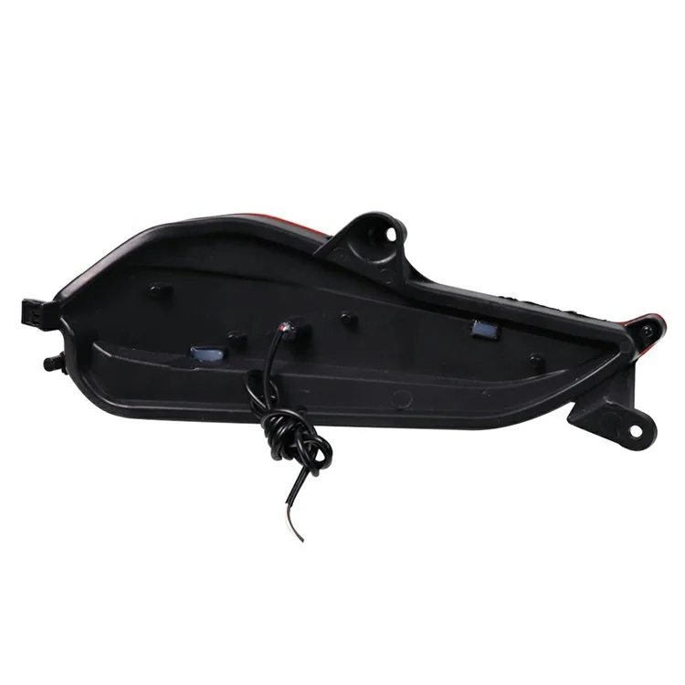 WINAUTO 2Pcs Feu Arrière pour Toyota Yaris 2017-2018 Feux Arrière LED Lumière de Freinage et Clignotant