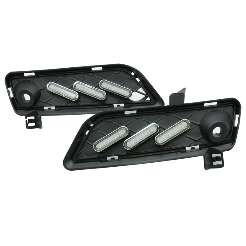 WINAUTO 3 Color Flowing LED Daytime Running Light for X3 F25 2009-2013 Turn Signal Lamp