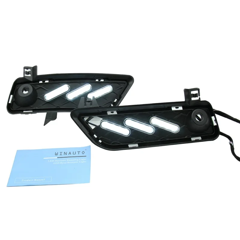 WINAUTO 3 Color Flowing LED Daytime Running Light for X3 F25 2009-2013 Turn Signal Lamp