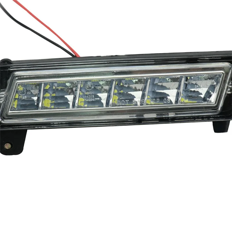 WINAUTO For GL450 X164 2006-2009 1 Pair Car Daytime Running Lamp Super Bright LED DRL Light