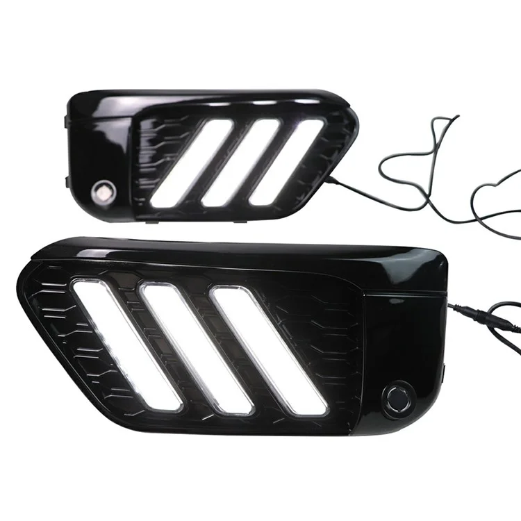 WINAUTO 1 Pair LED Daytime Running Lights for X1 F48 / F49 (2015-2020) Dual Color DRL Lamps