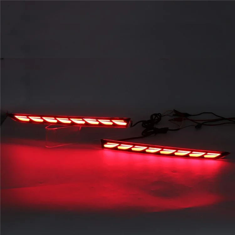 WINAUTO Feu arrière de pare-chocs pour BMW Série 3 M Sport 2016-2018 Feu de freinage et de clignotant LED