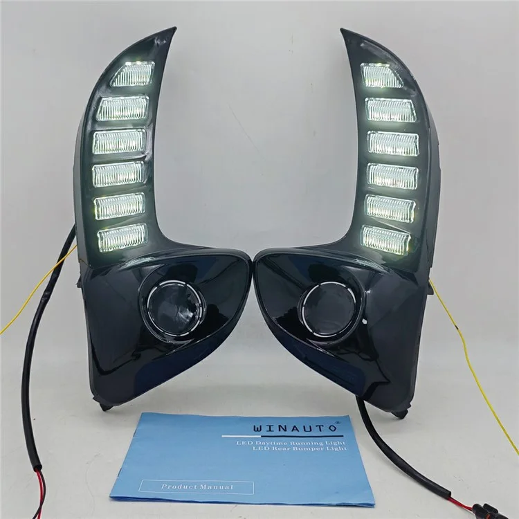 WINAUTO Per Toyota Yaris 2020-2021 Luci diurne a LED Lampada per segnale di svolta