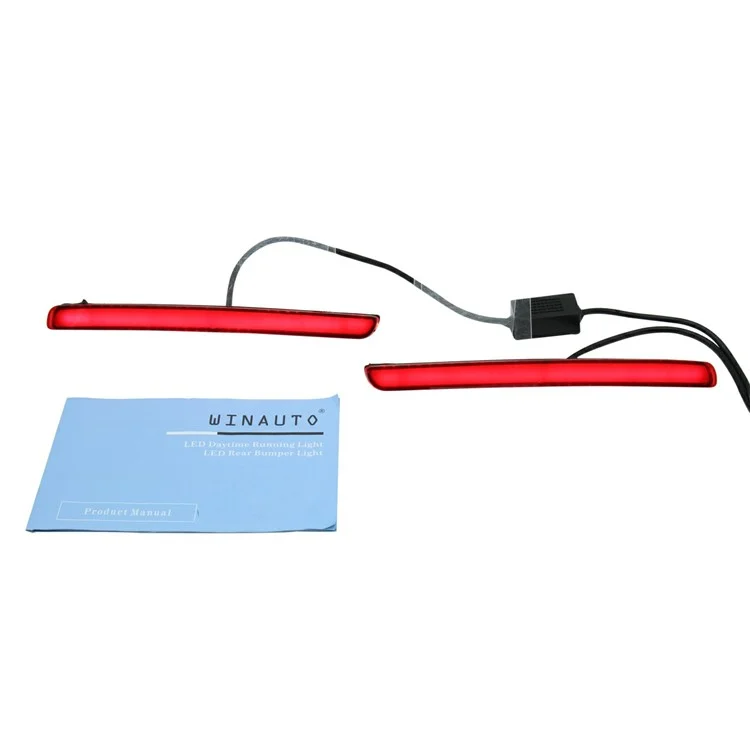 WINAUTO 2Pcs LED Luzes Refletoras do Pára-choque Luzes de Freio Traseiras para Toyota Corolla 2019-2020
