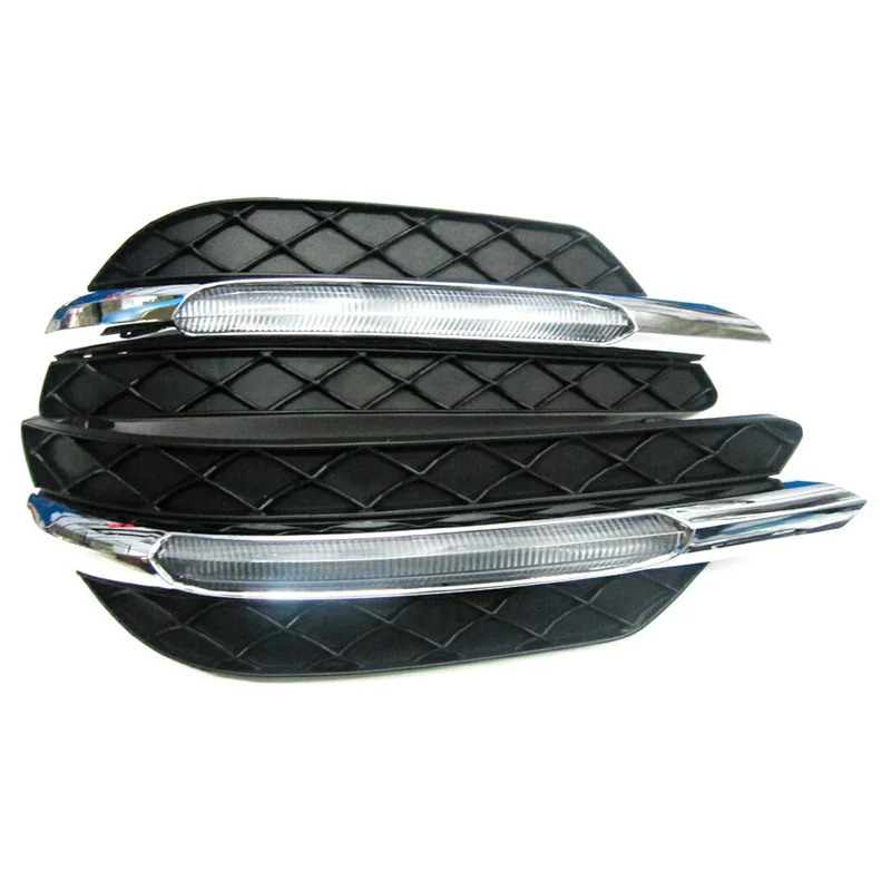WINAUTO 1 Pair LED Daytime Running Lights for C-Class W204 2011-2012